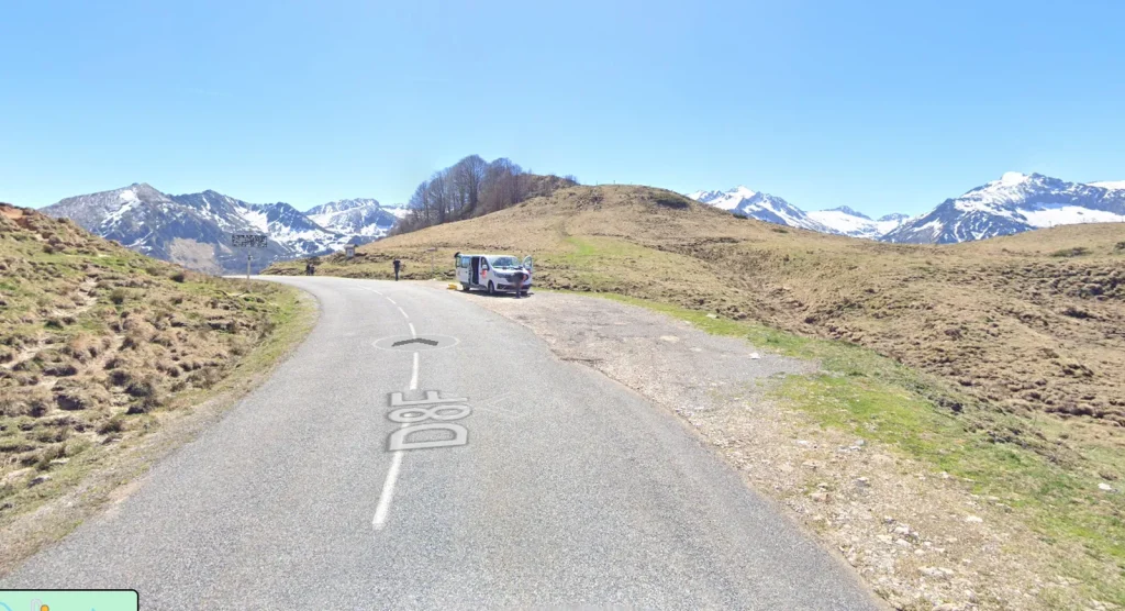 parking du col d'agnès